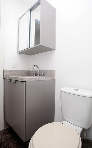 Studio à venda com 30m², 1 quarto e 1 vagaBanheiro