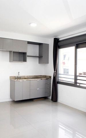 Studio à venda com 30m², 1 quarto e 1 vagaStudio - Sala / Quarto