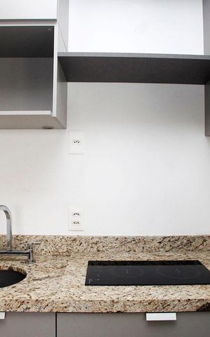 Studio à venda com 30m², 1 quarto e 1 vagaCozinha