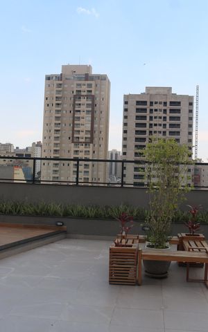 Studio à venda com 37m², 1 quarto e 1 vagaÁrea comum