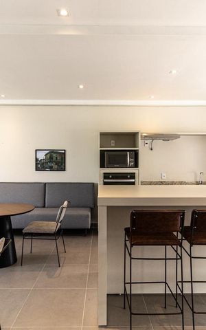 Studio para alugar com 25m², 1 quarto e sem vagaSalão de Festas