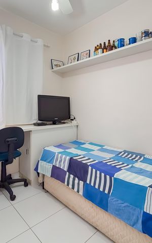 Apartamento à venda com 62m², 3 quartos e 1 vaga Apartamento à venda com 62m², 3 quartos e 1 vagaQuarto 2