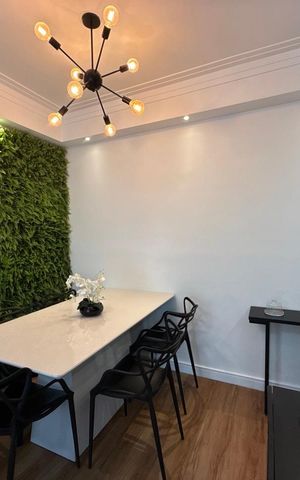 Apartamento para alugar com 62m², 2 quartos e 2 vagas Apartamento para alugar com 62m², 2 quartos e 2 vagasSala de jantar