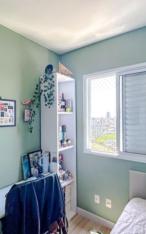 Apartamento à venda com 68m², 3 quartos e 1 vagaQuarto 1