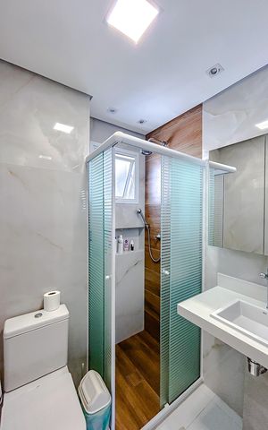 Apartamento à venda com 68m², 3 quartos e 1 vagaBanheiro da Suíte
