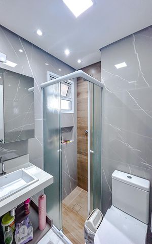 Apartamento à venda com 68m², 3 quartos e 1 vagaBanheiro