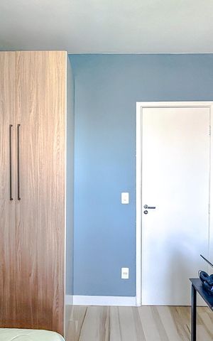 Apartamento à venda com 68m², 3 quartos e 1 vagaQuarto 2