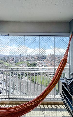Apartamento à venda com 68m², 3 quartos e 1 vagaVaranda
