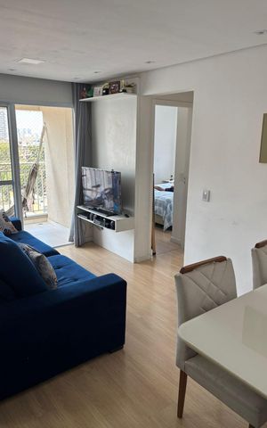 Apartamento à venda com 50m², 2 quartos e 1 vaga Apartamento à venda com 50m², 2 quartos e 1 vagaSala