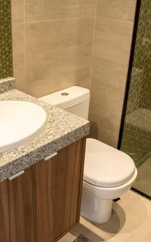 Apartamento à venda com 47m², 1 quarto e 1 vaga Apartamento à venda com 47m², 1 quarto e 1 vagaBanheiro