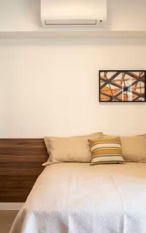 Apartamento à venda com 47m², 1 quarto e 1 vaga Apartamento à venda com 47m², 1 quarto e 1 vagaSala/quarto