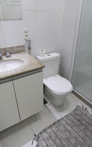 Apartamento à venda com 70m², 2 quartos e 1 vagaBanheiro Social