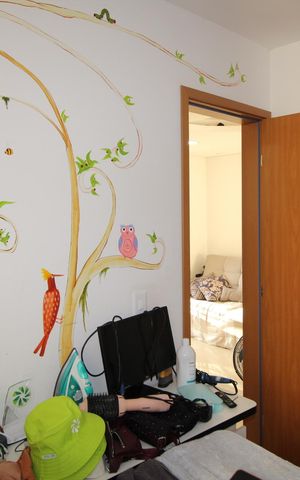 Apartamento à venda com 50m², 2 quartos e 1 vagaQuarto 2