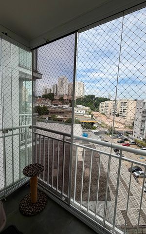 Apartamento à venda com 46m², 2 quartos e 1 vaga Apartamento à venda com 46m², 2 quartos e 1 vagaVaranda da sala
