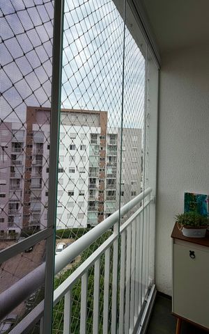 Apartamento à venda com 46m², 2 quartos e 1 vaga Apartamento à venda com 46m², 2 quartos e 1 vagaVaranda da sala 1