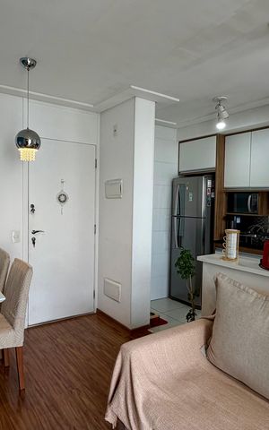 Apartamento à venda com 46m², 2 quartos e 1 vaga Apartamento à venda com 46m², 2 quartos e 1 vagaSala 3