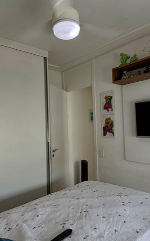 Apartamento à venda com 46m², 2 quartos e 1 vaga Apartamento à venda com 46m², 2 quartos e 1 vagaQuarto 1