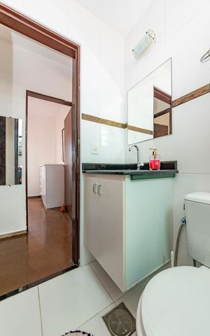 Apartamento à venda com 65m², 2 quartos e 1 vaga Apartamento à venda com 65m², 2 quartos e 1 vagaBanheiro Social