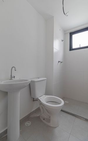 Apartamento para alugar com 42m², 2 quartos e 1 vaga Apartamento para alugar com 42m², 2 quartos e 1 vagaBanheiro
