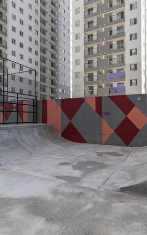 Apartamento para alugar com 42m², 2 quartos e 1 vaga Apartamento para alugar com 42m², 2 quartos e 1 vagaÁrea Comum - Pista de Skate