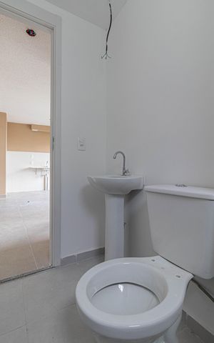 Apartamento para alugar com 42m², 2 quartos e 1 vaga Apartamento para alugar com 42m², 2 quartos e 1 vagaBanheiro