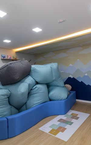 Apartamento para alugar com 42m², 2 quartos e 1 vaga Apartamento para alugar com 42m², 2 quartos e 1 vagaÁrea Comum - Brinquedoteca