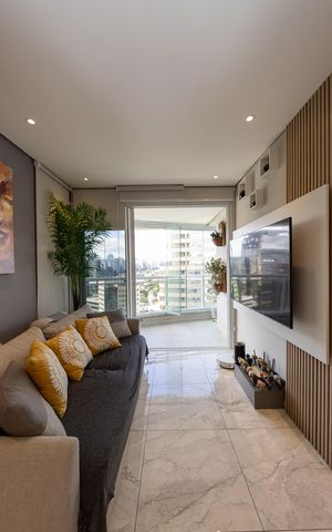 Apartamento à venda com 70m², 2 quartos e 2 vagasSala