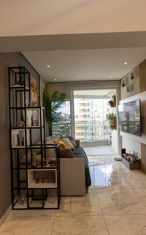 Apartamento à venda com 70m², 2 quartos e 2 vagasSala