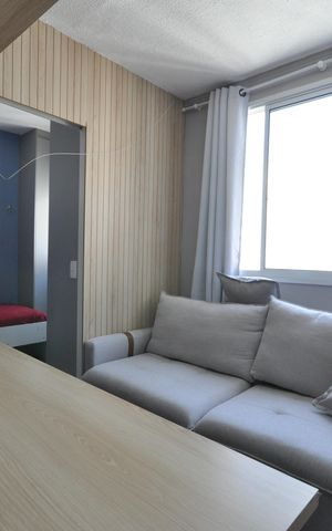 Apartamento para alugar com 34m², 2 quartos e sem vagaSala