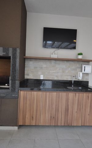 Apartamento para alugar com 34m², 2 quartos e sem vagaÁrea comum - Churrasqueira