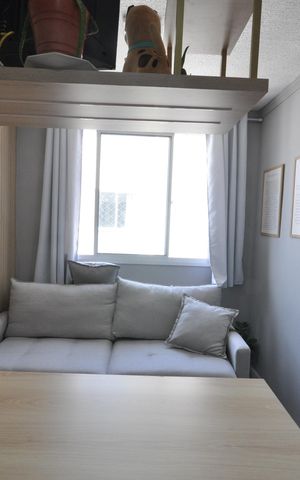 Apartamento para alugar com 34m², 2 quartos e sem vagaSala