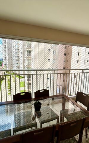 Apartamento à venda com 128m², 4 quartos e 3 vagas Apartamento à venda com 128m², 4 quartos e 3 vagasVaranda da Sala