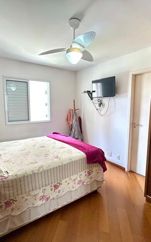 Apartamento à venda com 128m², 4 quartos e 3 vagas Apartamento à venda com 128m², 4 quartos e 3 vagasQuarto Suíte 1