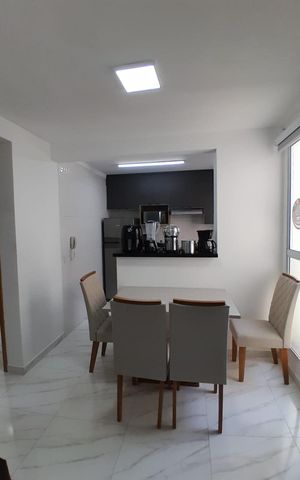 Apartamento para alugar com 52m², 2 quartos e 1 vaga Apartamento para alugar com 52m², 2 quartos e 1 vagaSala de jantar