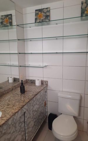Apartamento à venda com 111m², 3 quartos e 2 vagas Apartamento à venda com 111m², 3 quartos e 2 vagasBanheiro