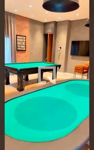 Apartamento à venda com 41m², 1 quarto e 1 vaga Apartamento à venda com 41m², 1 quarto e 1 vagaÁrea Comum - Salão de Jogos