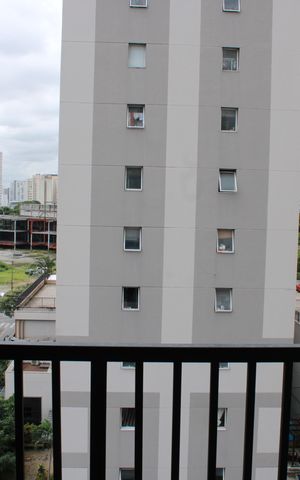 Apartamento à venda com 38m², 2 quartos e sem vagaVaranda da sala