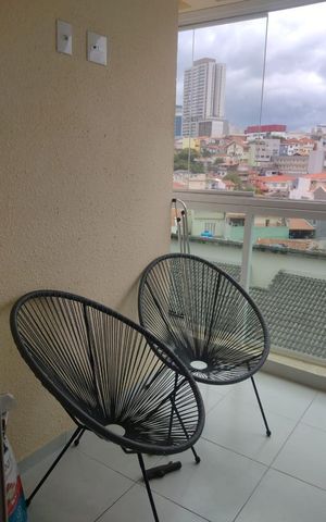 Apartamento à venda com 57m², 2 quartos e 1 vaga Apartamento à venda com 57m², 2 quartos e 1 vagaVaranda