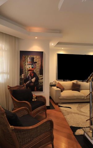 Casa de condomínio para alugar com 450m², 4 quartos e 6 vagasSala