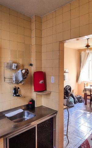 Apartamento à venda com 35m², 1 quarto e 1 vagaCozinha e Área de Serviço