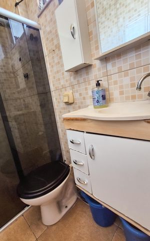 Apartamento à venda com 35m², 1 quarto e 1 vagaBanheiro 