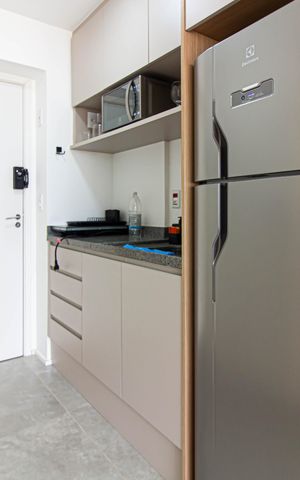 Apartamento para alugar com 27m², 1 quarto e sem vaga Apartamento para alugar com 27m², 1 quarto e sem vagaCozinha