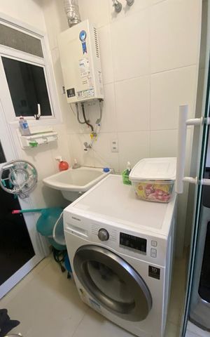 Apartamento à venda com 110m², 3 quartos e 1 vaga Apartamento à venda com 110m², 3 quartos e 1 vagaÁrea de serviço