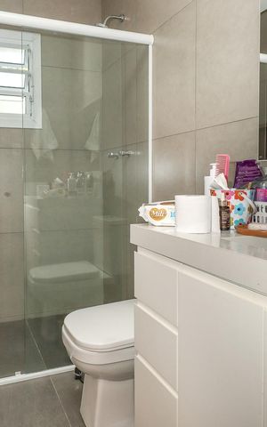 Apartamento à venda com 220m², 3 quartos e sem vagaBanheiro da Suíte