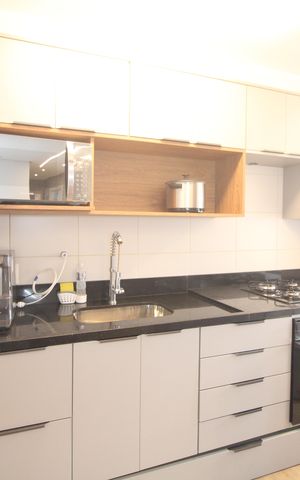 Apartamento à venda com 68m², 2 quartos e 1 vagaCozinha