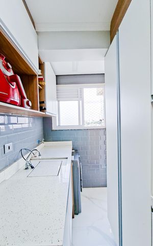 Apartamento à venda com 61m², 2 quartos e 2 vagasÁrea de Serviço
