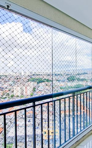 Apartamento à venda com 61m², 2 quartos e 2 vagasVaranda da Sala