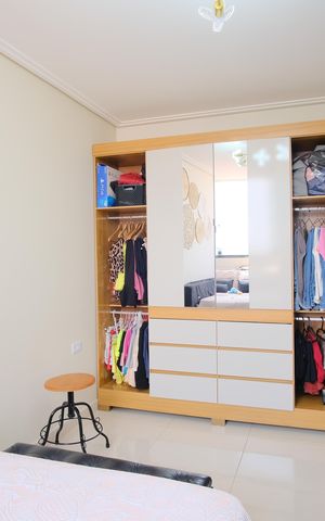 Apartamento à venda com 52m², 2 quartos e 1 vagaQuarto 1