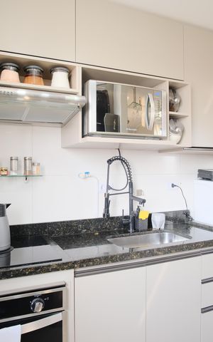 Apartamento à venda com 52m², 2 quartos e 1 vagaCozinha e Área de Serviço