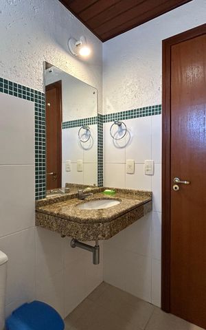 Casa de condomínio para alugar com 120m², 2 quartos e 2 vagas Casa de condomínio para alugar com 120m², 2 quartos e 2 vagasBanheiro 2